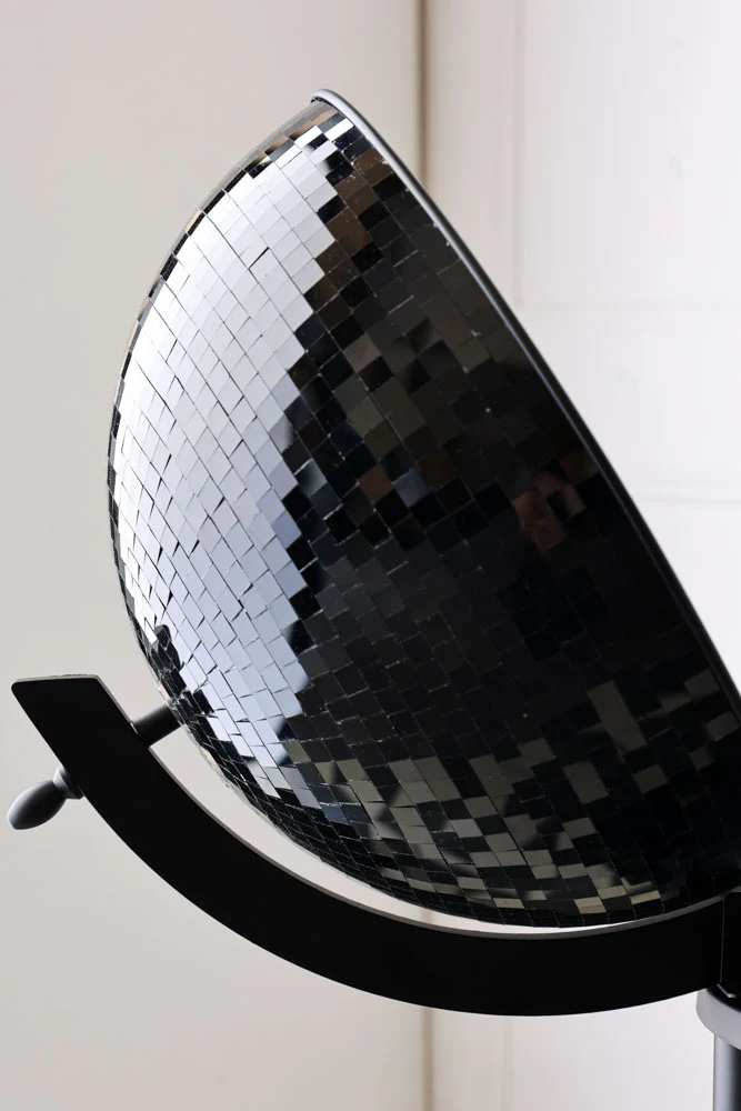 All-Black Disco Ball Drinks Trolley Cart - Image 5