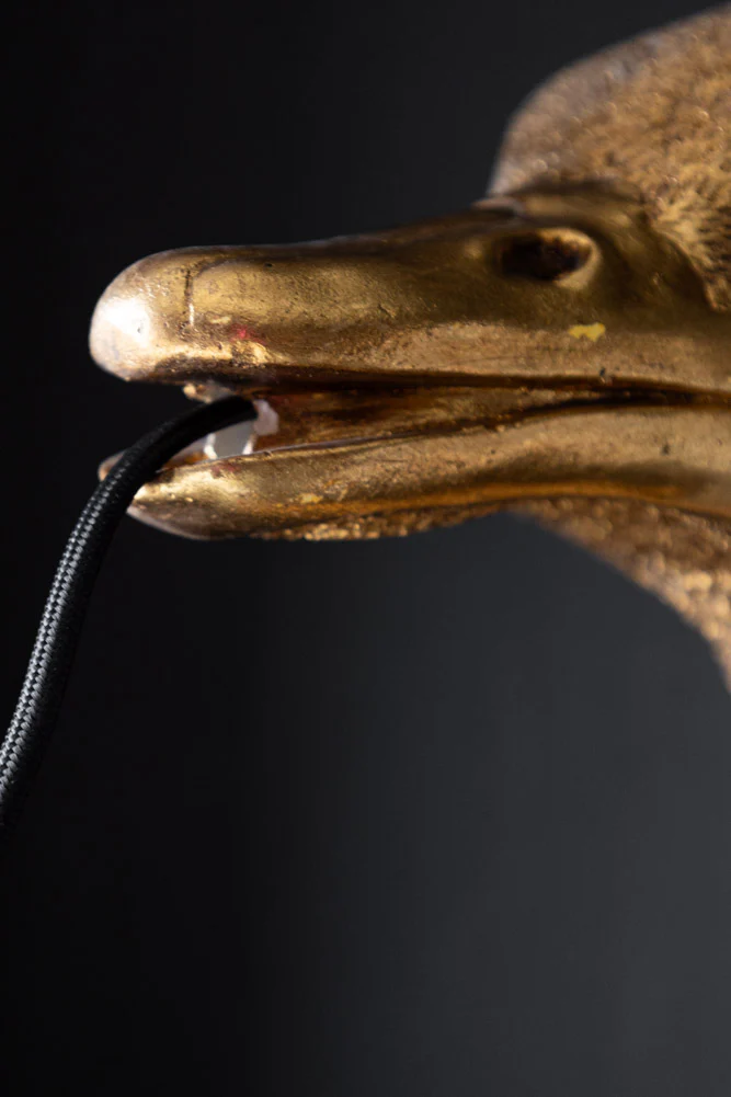 Antique Bronze Ostrich Wall Light - Image 5