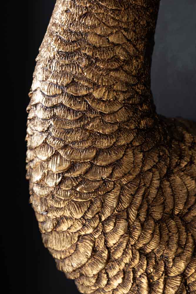 Antique Bronze Ostrich Wall Light - Image 8