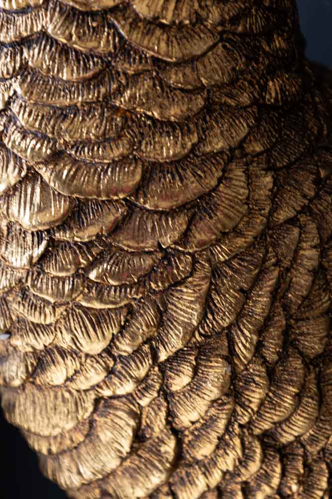 Antique Bronze Ostrich Wall Light - Image 9