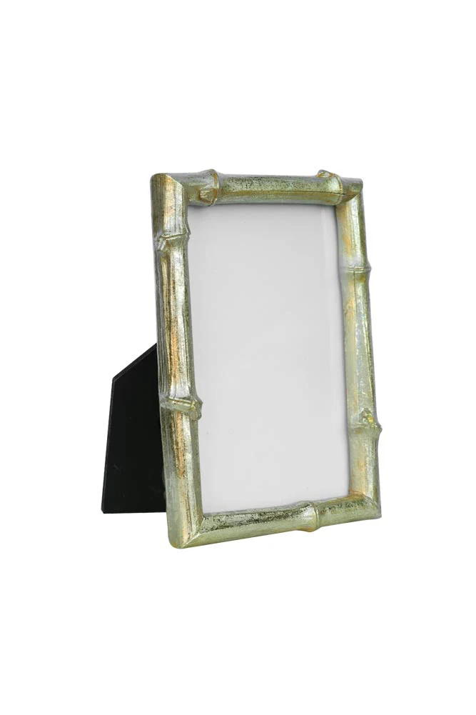 Antique Gold Bamboo Photo Frame 4x6" - Image 7
