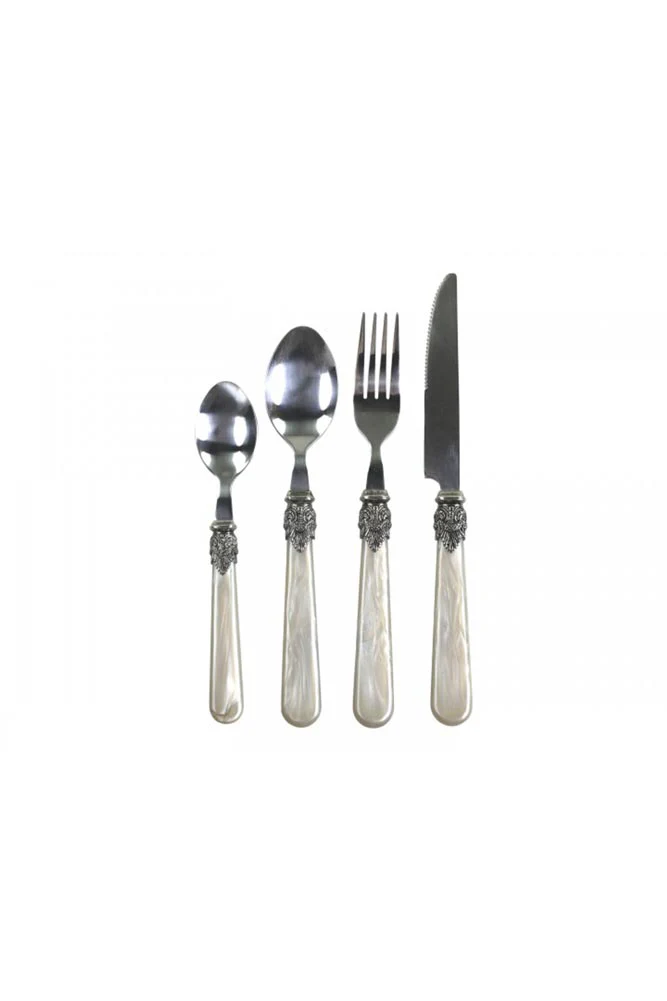 Antique Champagne Cutlery 4-Piece Set - Image 11