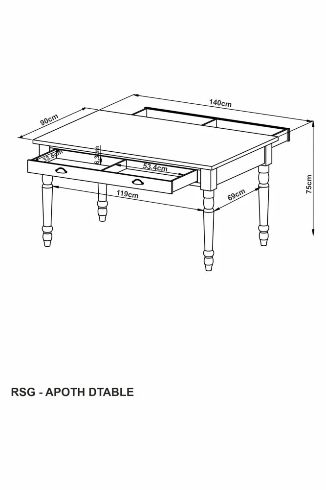 Apothecary Dining Table - Image 15