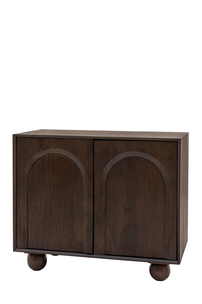 Arc Detail 2-Door Mango Sideboard - Image 5