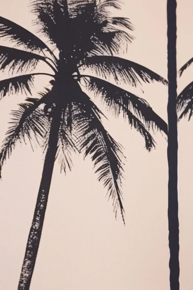 Artistic Palm Silhouettes 50cm x 50cm Art Print - Available in 4 Options - Image 3