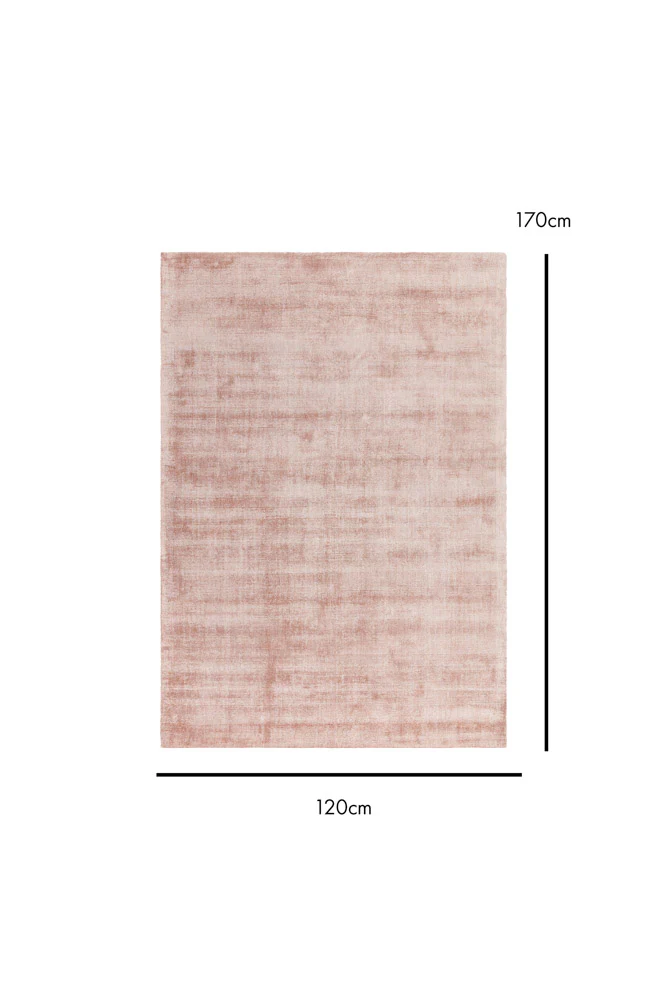 Aston Copper Pink Rug - 3 Sizes Available - Image 6