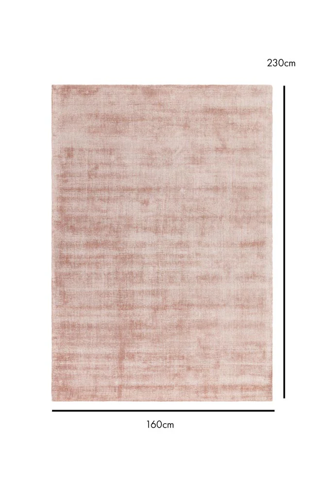 Aston Copper Pink Rug - 3 Sizes Available - Image 7