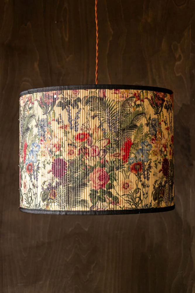Bamboo Floral Print Easyfit Lampshade - Image 3