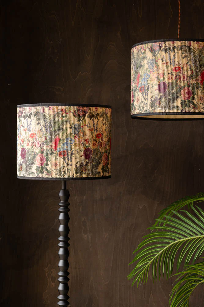 Bamboo Floral Print Easyfit Lampshade - Image 4