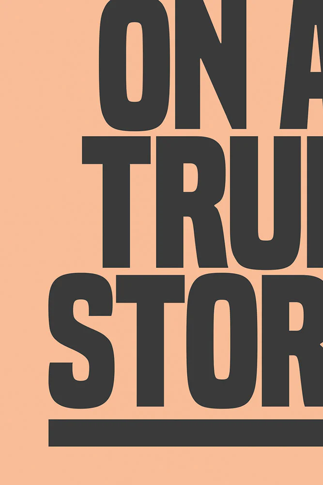 Based On A True Story Art Print - Unframed - Image 4