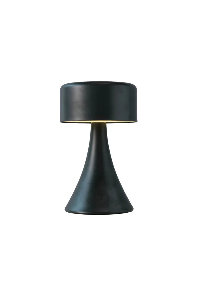 Battery-Powered Cordless Table Lamp In Black - Image 6
