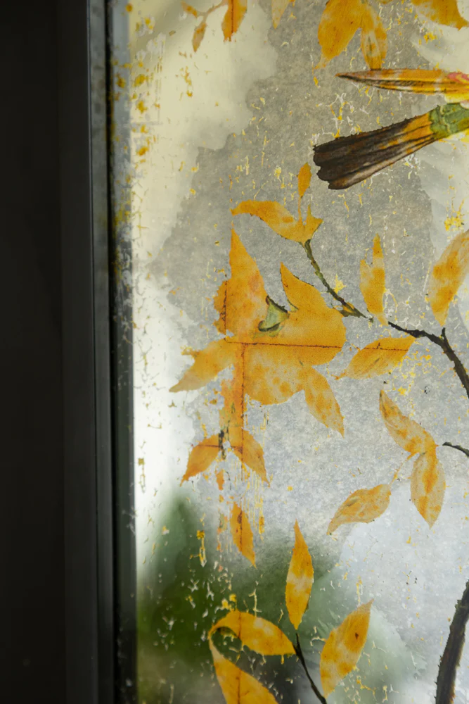 Beautiful Bird Wall Art Mirror - Image 4