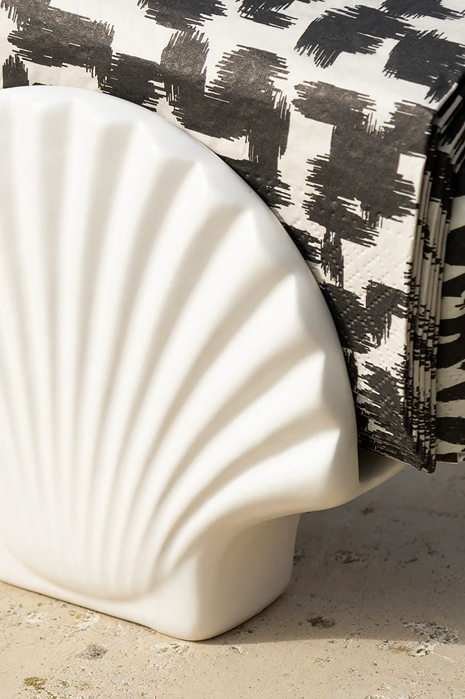 Beautiful Clam Shell Napkin Holder - Image 5