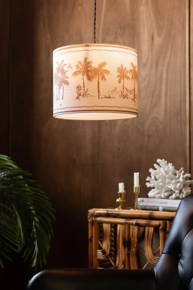 Beautiful Desert Island Lampshade - Image 4
