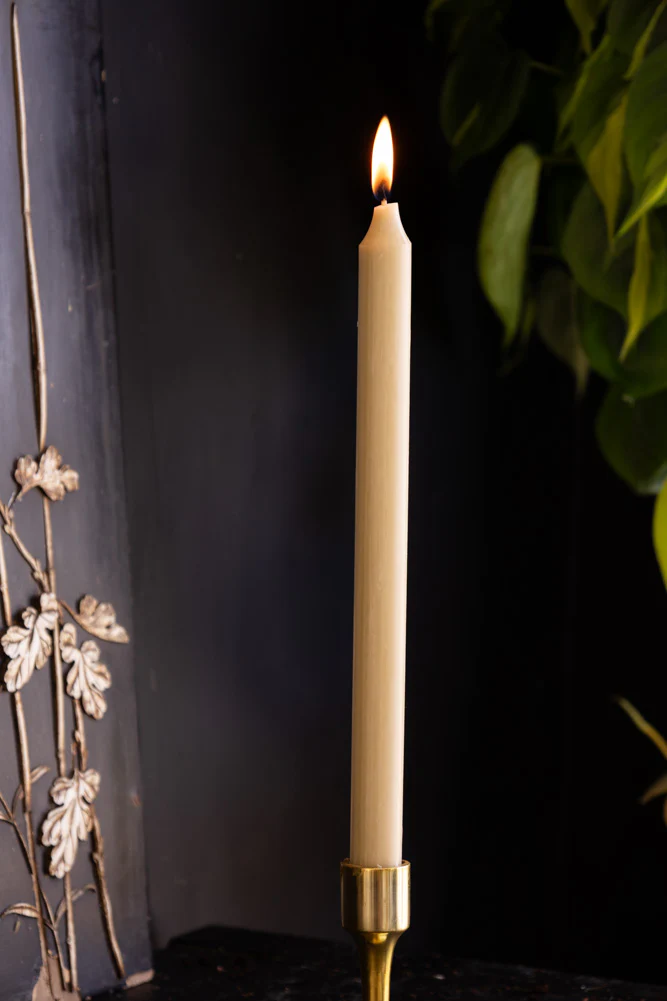 Beautiful Dinner Candle - Dusky Rose Pink - Image 4