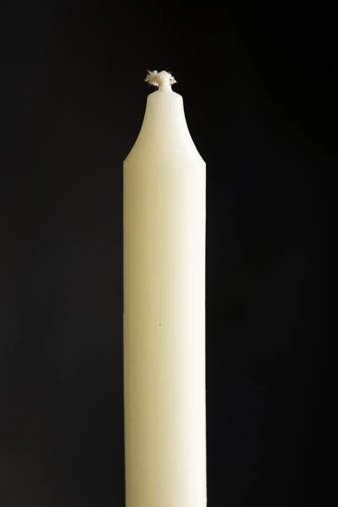 Beautiful Dinner Candle - Ivory - Image 11