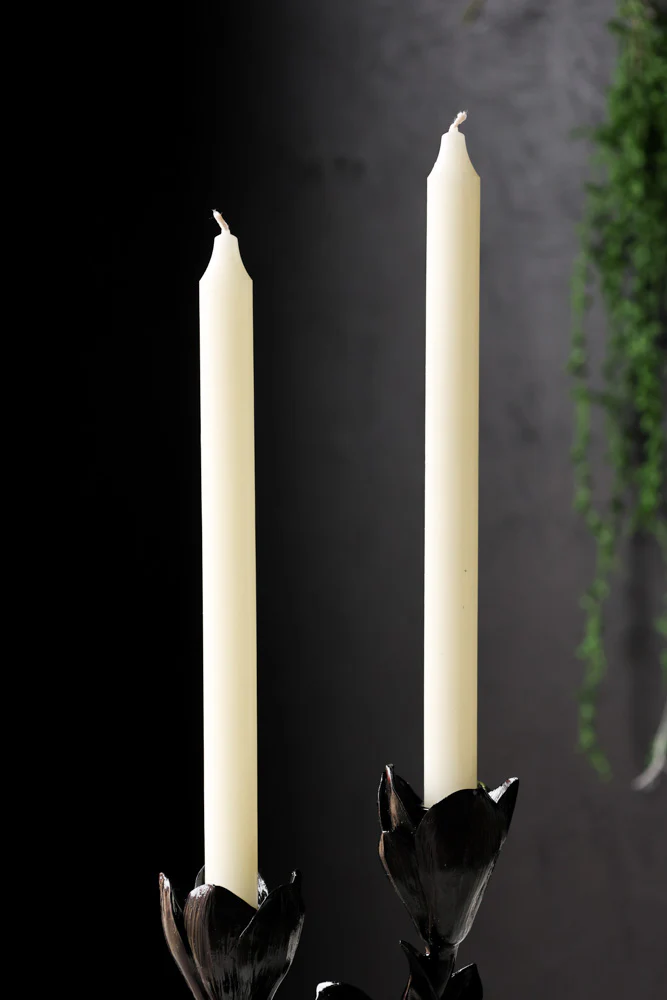 Beautiful Dinner Candle - Ivory - Image 8