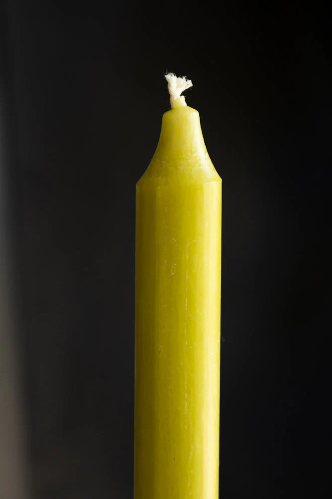 Beautiful Dinner Candle - Lime Green - Image 10