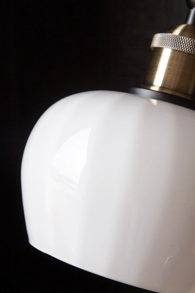 Beautiful Glass Plug In Wall Light - Image 6