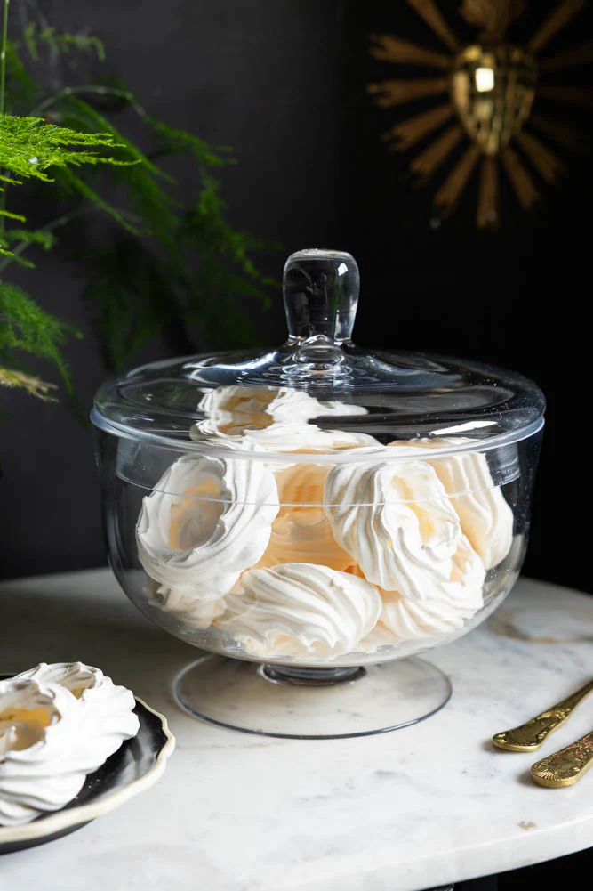 Beautiful Glass Storage Jar With Lid