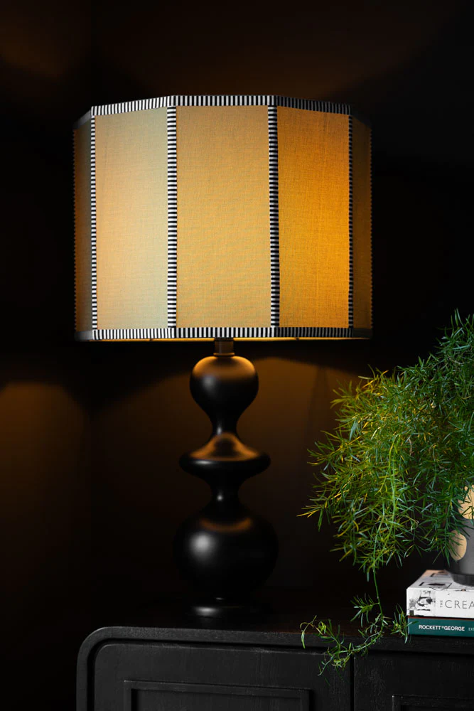 Beautiful Green Linen Lampshade - Image 2