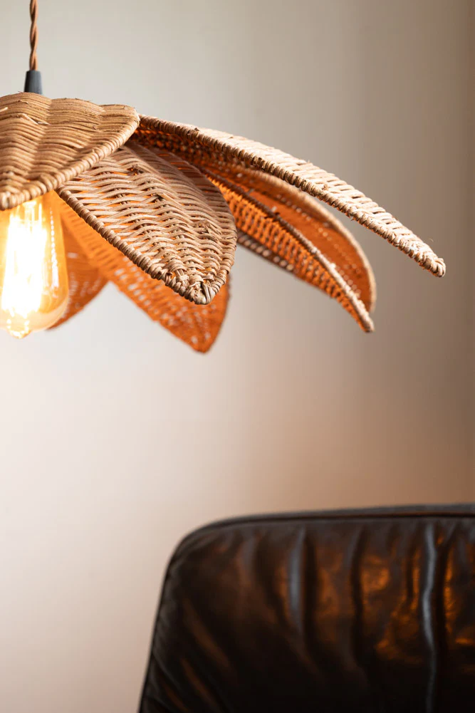 Beautiful Rattan Flower Easyfit Shade - Image 5