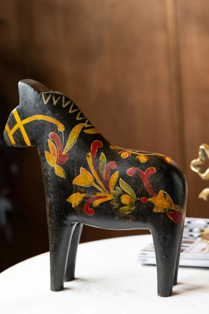 Beautiful Swedish Horse Ornament