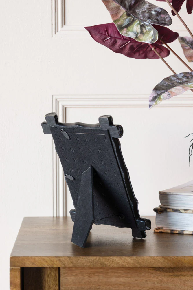 Black Bamboo Effect Photo Frame - Image 5