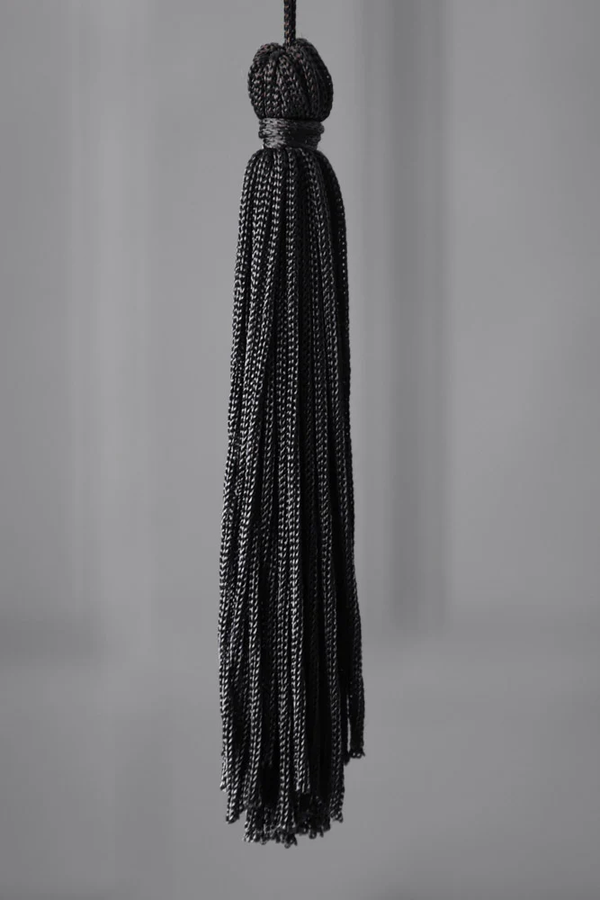 Black & Cream Lantern Curved Ceiling Light Shade - Image 12