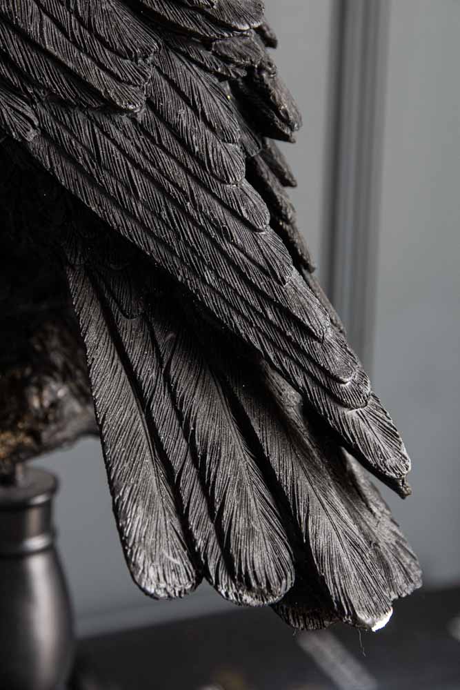 Black Crow Table Lamp - Image 7