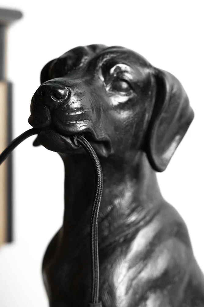 Black Dog Floor Lamp - Image 5