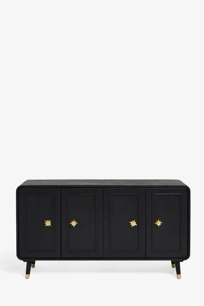 Black & Gold Ringo Sideboard - Image 6