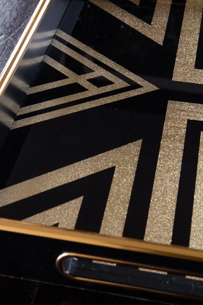 Black & Gold Square Display Tray - Image 5