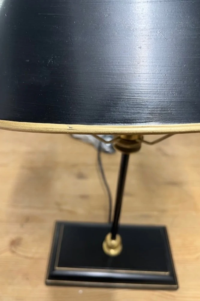 Black & Gold Table Lamp - SECONDS - Image 5
