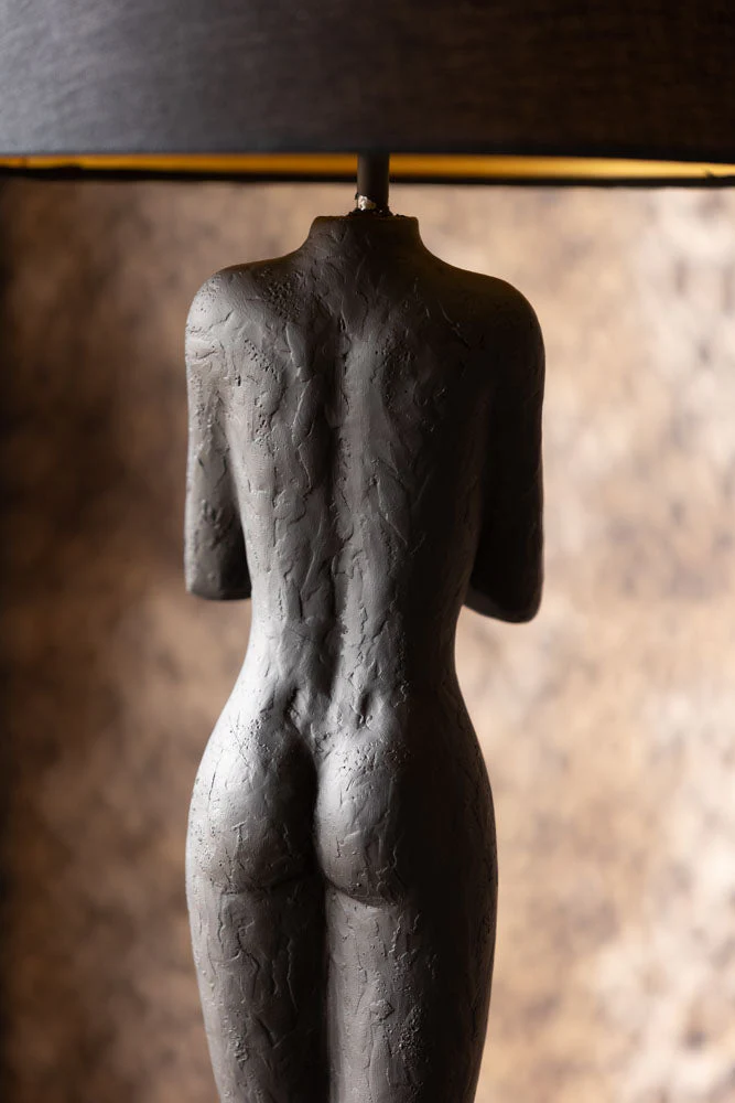 Black Naked Lady Table Lamp - Image 8