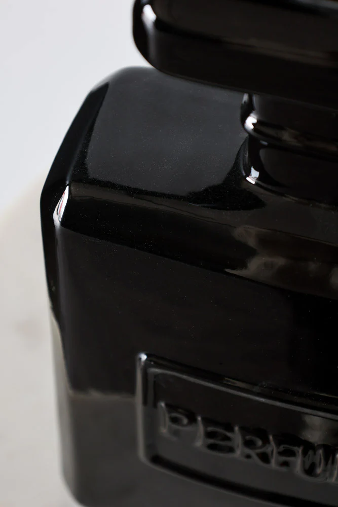 Black Perfume Bottle Vase - Image 3