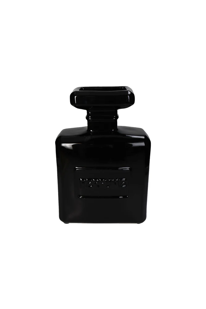 Black Perfume Bottle Vase - Image 5