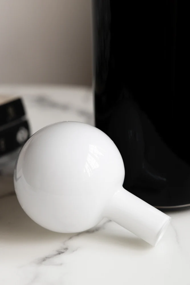 Black & White Tall Apothecary Bottle - Image 3