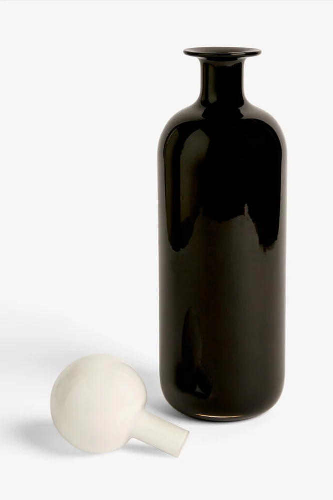 Black & White Tall Apothecary Bottle - Image 5