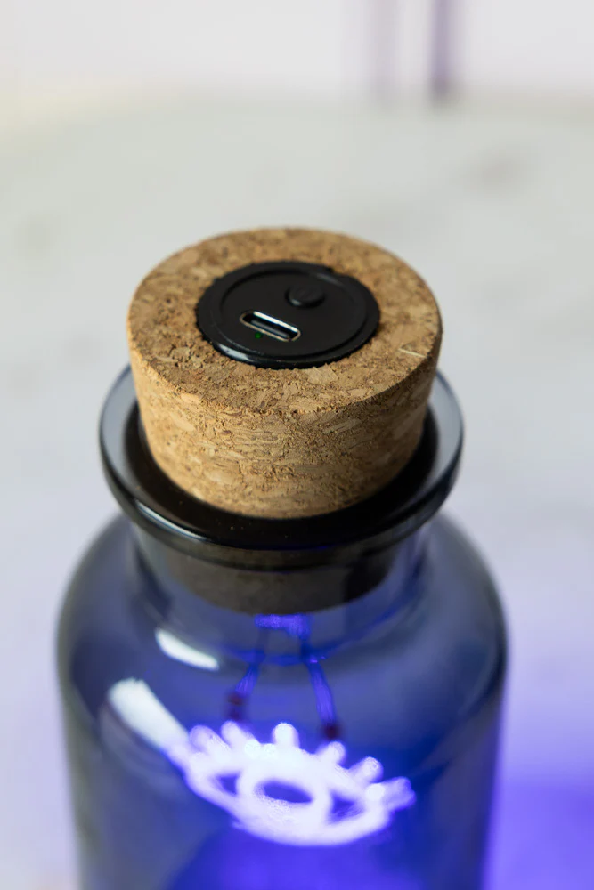 Blue Eye Neon Bottle Light - Image 2