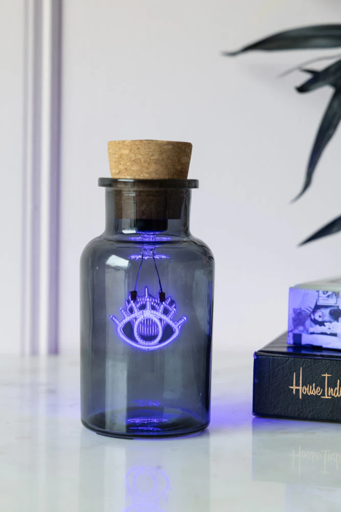 Blue Eye Neon Bottle Light - Image 3
