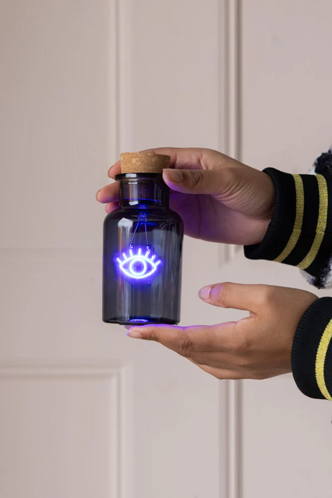 Blue Eye Neon Bottle Light - Image 5