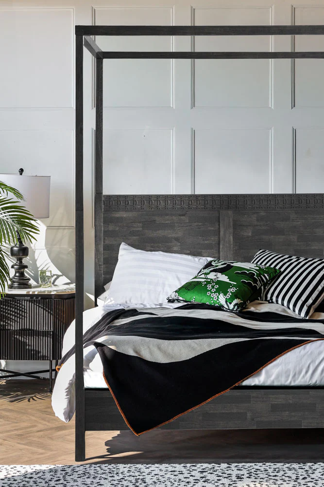 Boho-Inspired Boutique Four Poster Bed - Available in Two Sizes - Image 5
