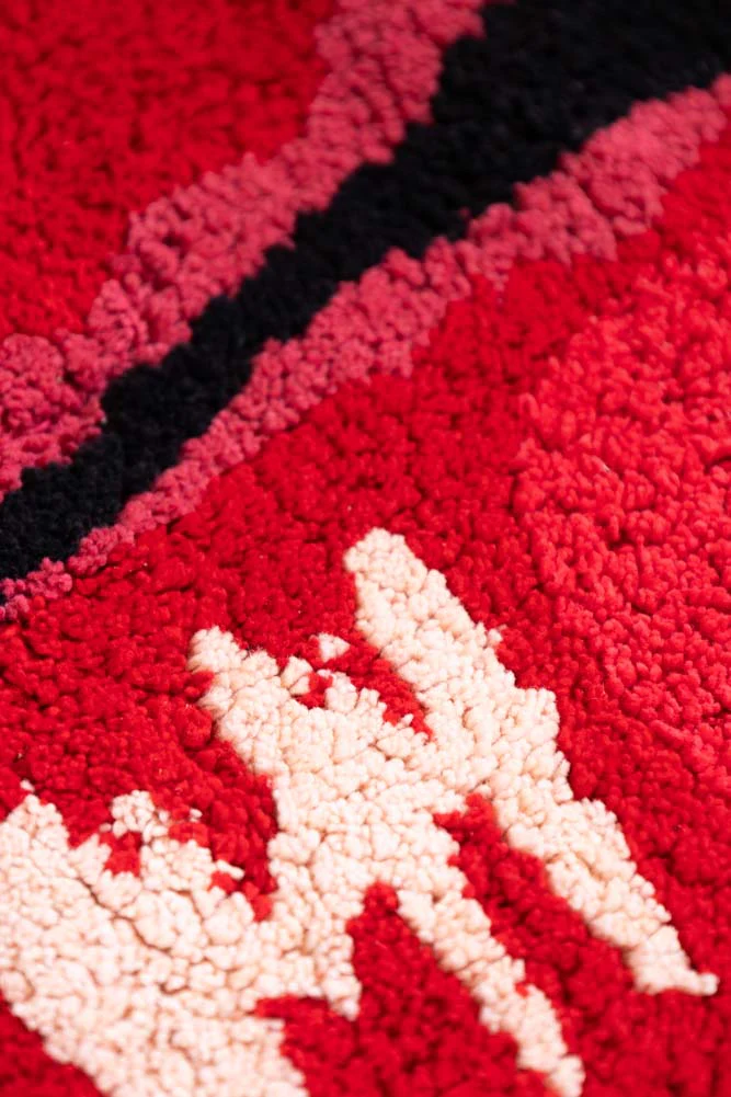 Bold Red Lips Bath Mat - Image 5