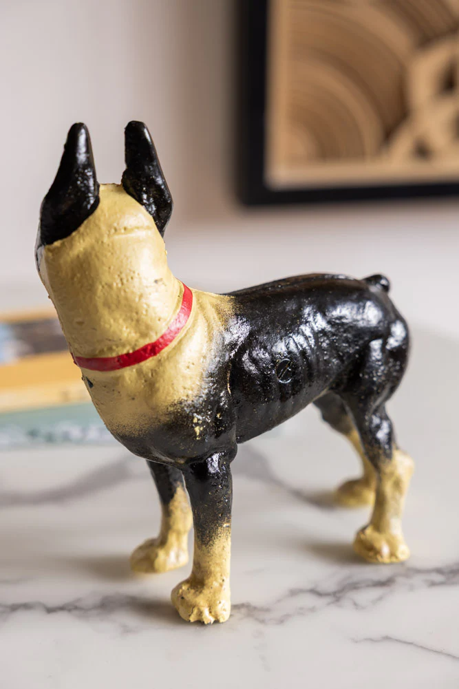 Boston Terrier Cast Iron Door Stop - Image 3