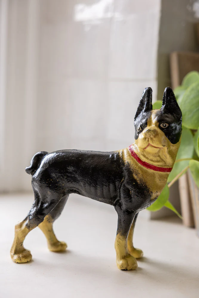 Boston Terrier Cast Iron Door Stop - Image 5