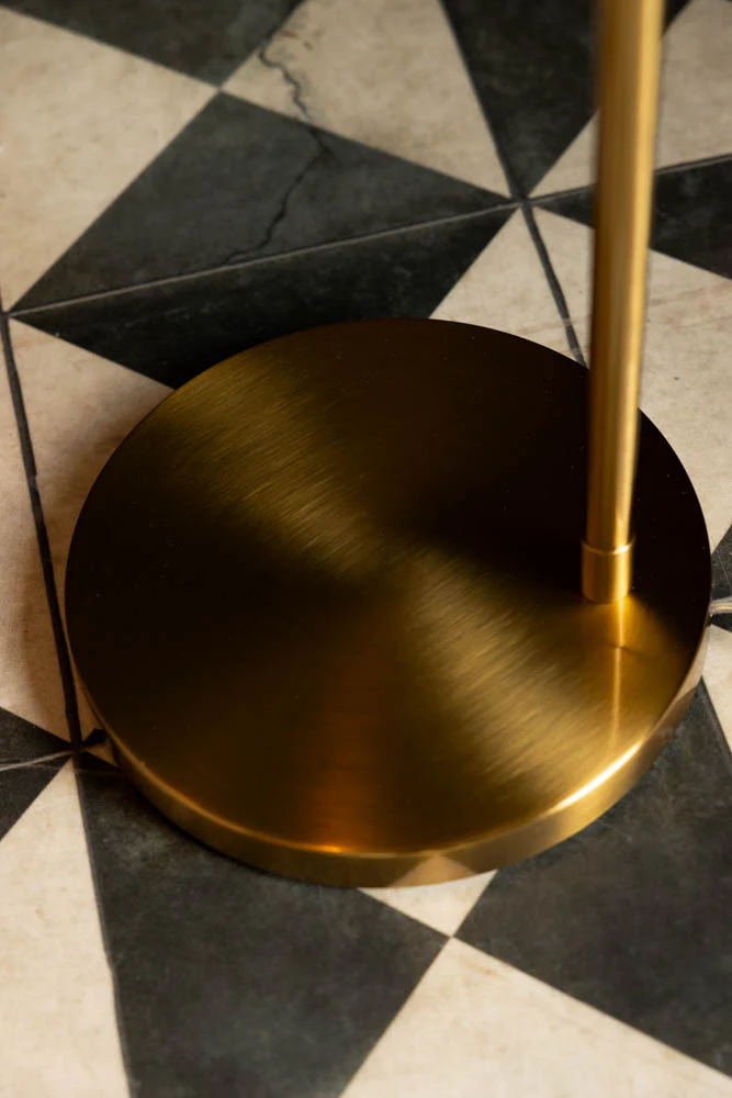 Contemporary Brass Floor Lamp - Image 5