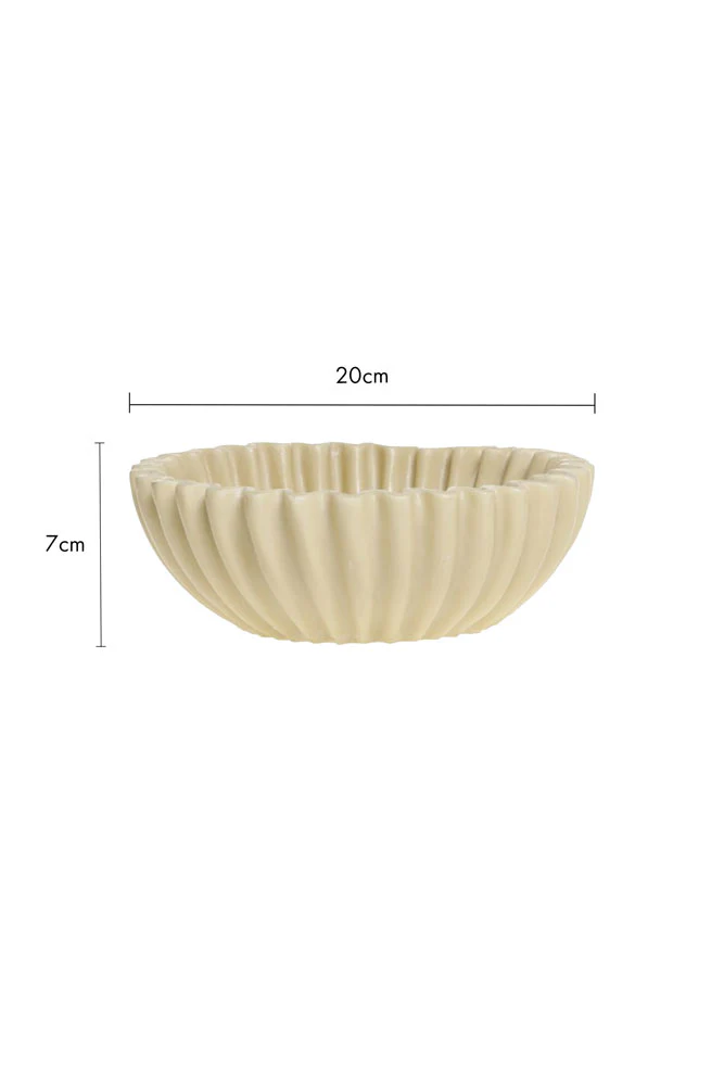 Cream Shell-Shaped Bowl - Image 7