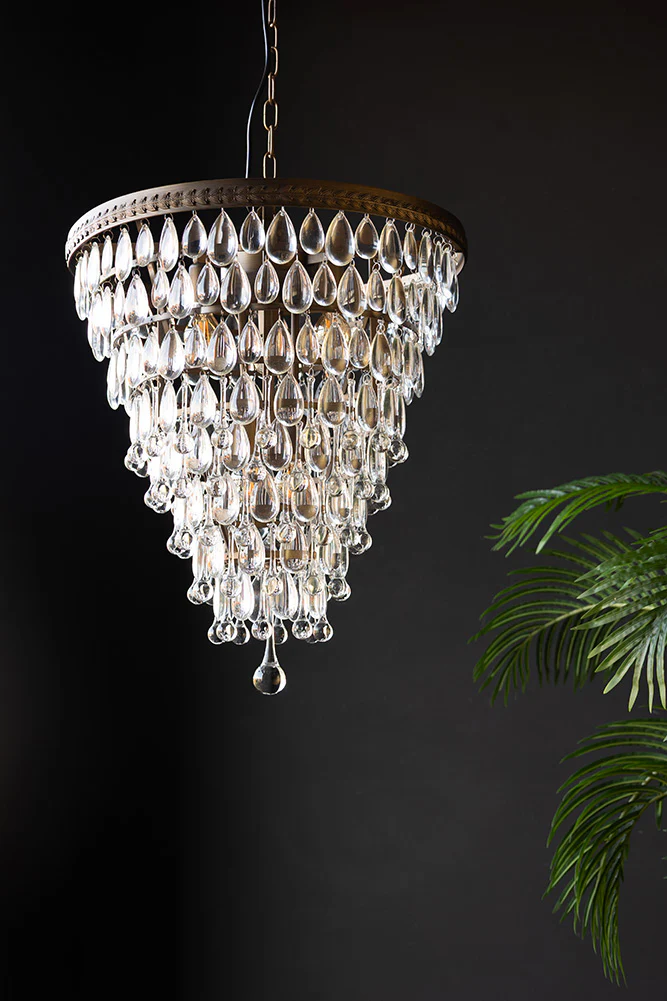 Crystal Droplets Chandelier - Image 2