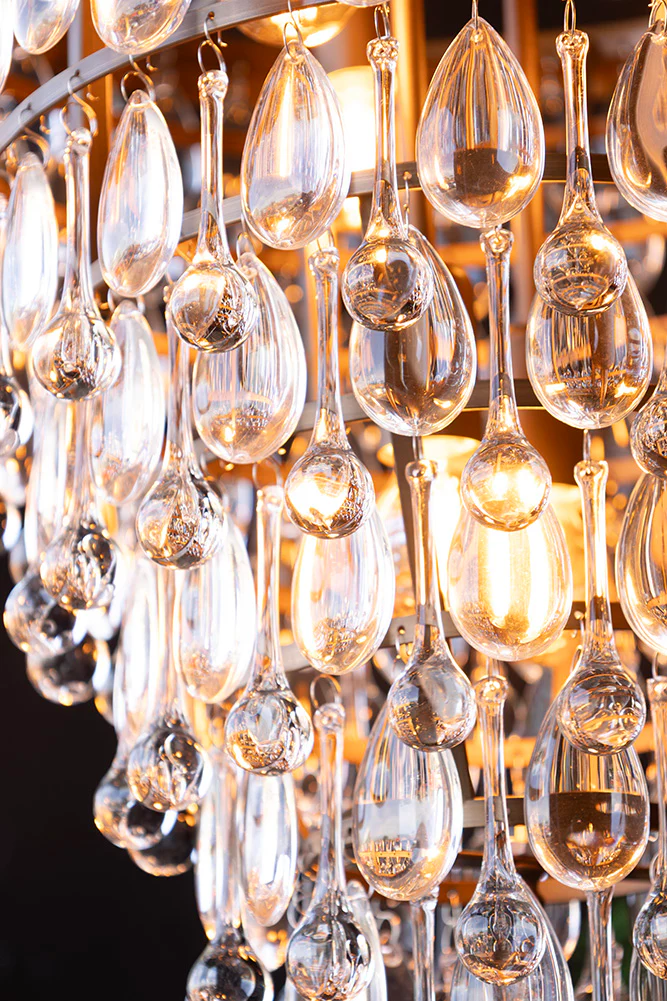 Crystal Droplets Chandelier - Image 5